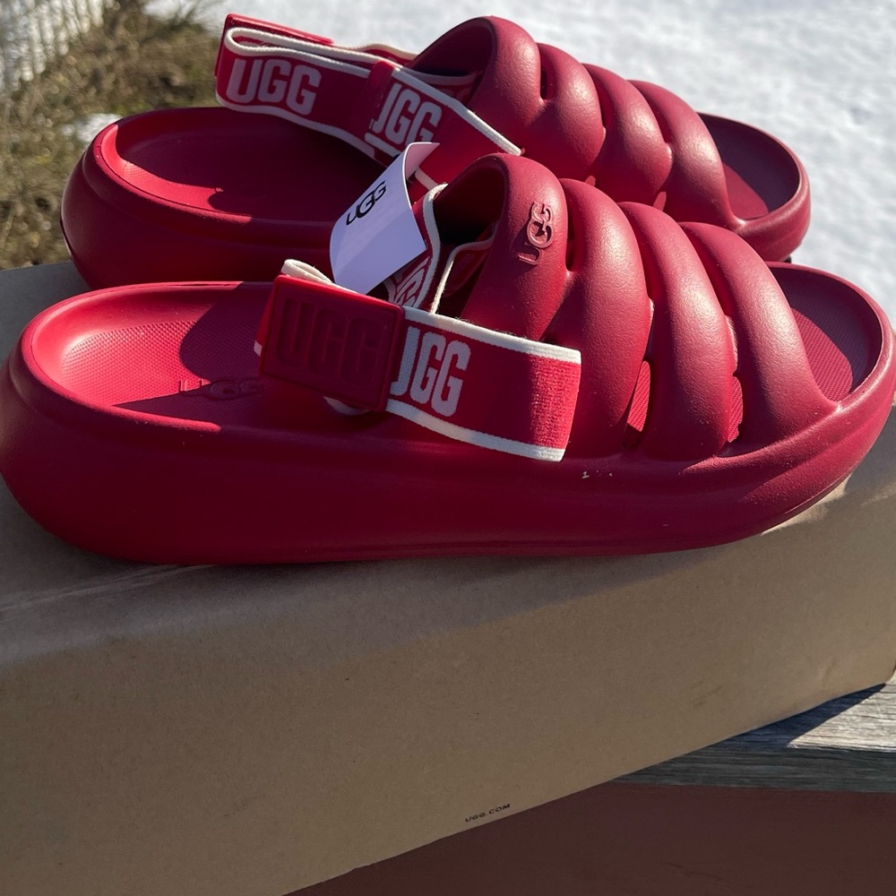 UGG Women Red Sandals